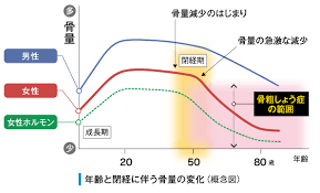 骨粗鬆症の原因